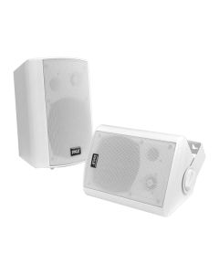 Pyle Home PDWR61BTWT 6.5" Indoor/Outdoor Wall-Mount Bluetooth Speaker System (White)