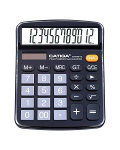 CATIGA(R) BY ADESSO(R) AEOCD2786B 12 DIGITS CALCULATOR BLK