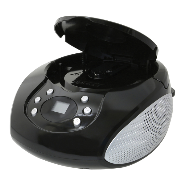 GPX(R) GPXBC112B BOOMBX/CD PLYR BLK